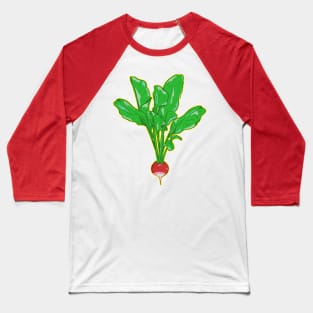 Vector Radish Baseball T-Shirt